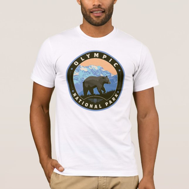 Den olympiska nationalparken t shirt (Framsida)