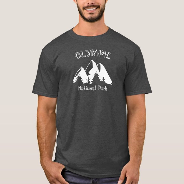 Den olympiska nationalparken t shirt (Framsida)