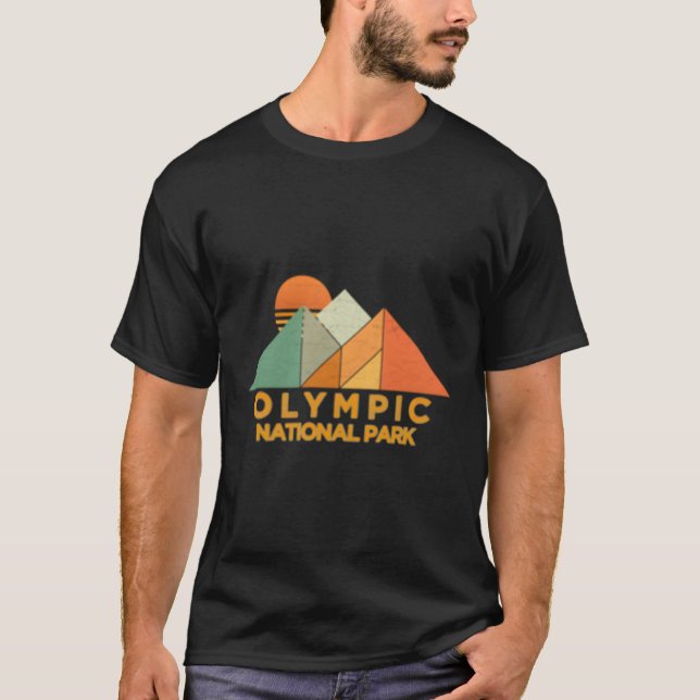 Den olympiska nationalparken t shirt (Framsida)