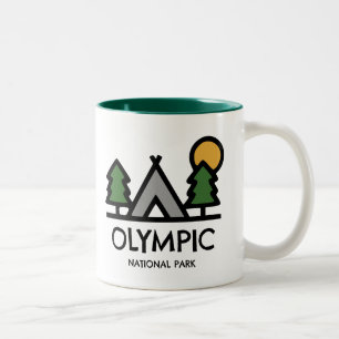 Den olympiska nationalparken Två-Tonad mugg
