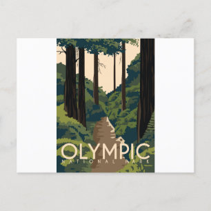 Den olympiska nationalparken vykort