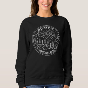 Den olympiska nationalparken Washington Monoline  T Shirt