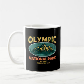 Den olympiska nationalparken Washington Mountain H Kaffemugg