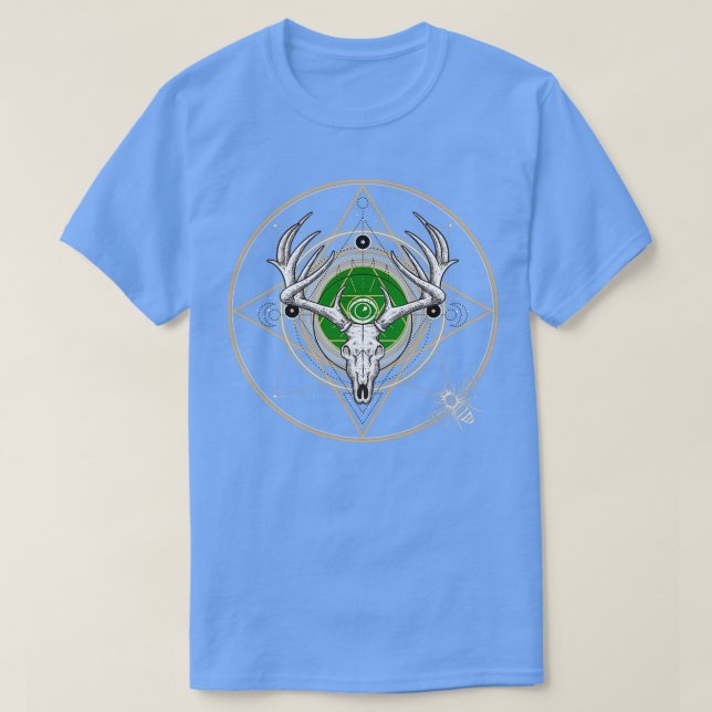 den omringade flaggans karaktär av mandala t shirt (Design framsida)