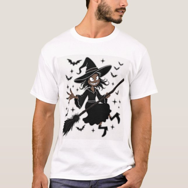 Den onda häxan t shirt (Framsida)