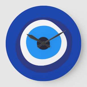 den onda öga-symbolen greek turkish arab talisman stor klocka