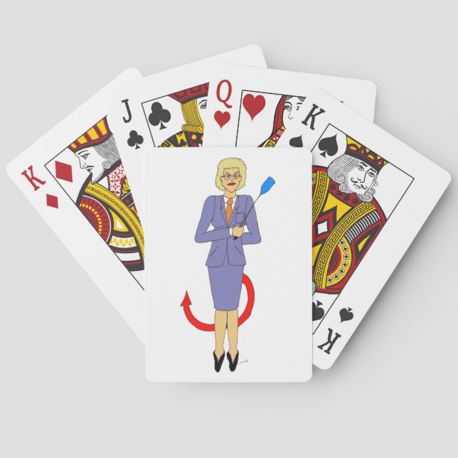 Den Onde Läraren Casinokort (Baksidan)