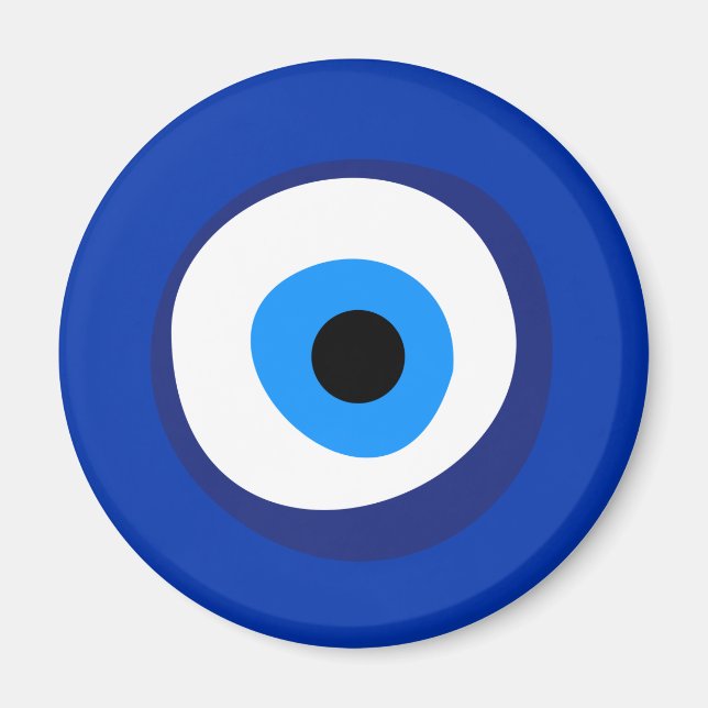 den ondskefulla öga gamla symbolens antikhet talis magnet (Framsidan)