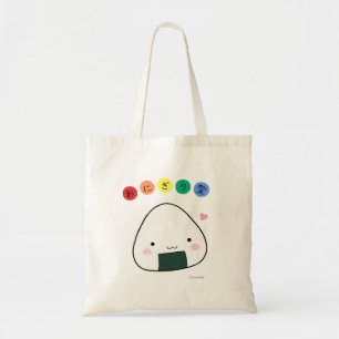 Den Onigiri kärlektotot hänger lös Tygkasse