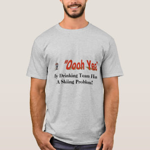 Den Oooh yeaen skidar laget Tee Shirt