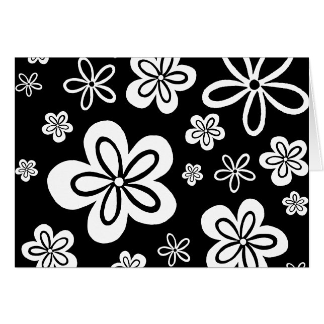 Den Oopsy daisyn - vända om Hälsningskort (Framsidan Horizontal)