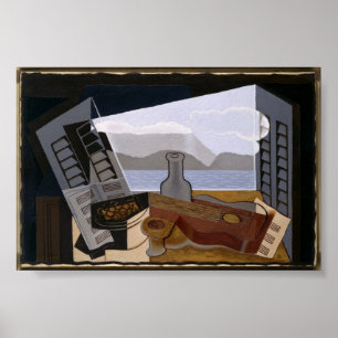 Den öppna sidan Juan Gris Fine Art Poster
