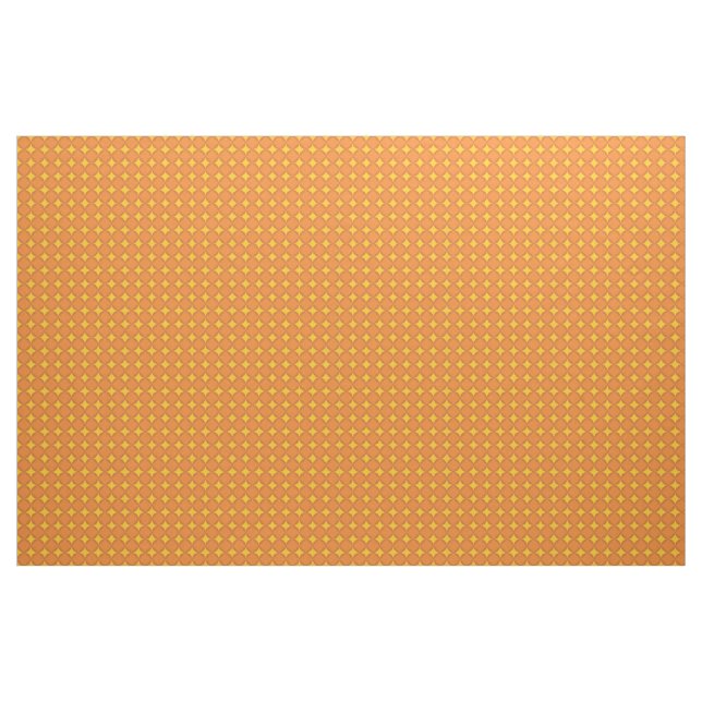 Den orange 70-talsstilen cirkel tyg (Yard)