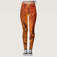 Den orange ormen flår stil legging.