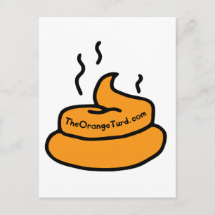 Den orange turden vykort