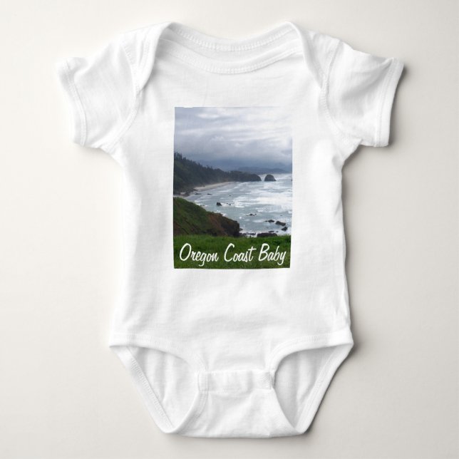 Den Oregon kusten Tee Shirt (Framsida)