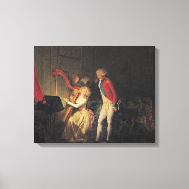 Den oreserverade konserten eller Prisa av Canvastryck (Framsida)