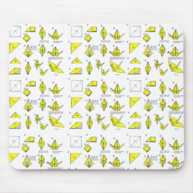 Den Origami musen vadderar Musmatta (Framsidan)