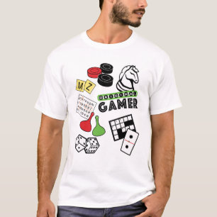 Den original- gameren - förbrylla & stiga ombord t shirt