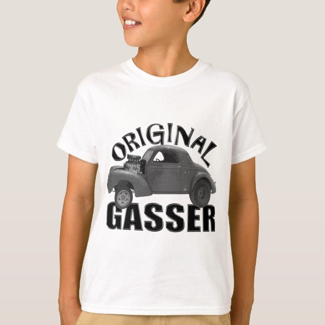 den original- gasseren t-shirt (Framsida)