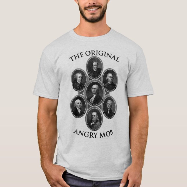 Den original- ilskna mobster t shirt (Framsida)
