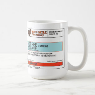 Den original- kaffereceptmuggen -15 uns kaffemugg