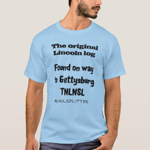Den original- Lincolnen loggar T-shirt