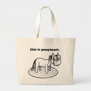 Den original- Ponytoasten! Jumbo Tygkasse