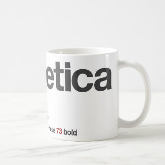 Den original- stora LoveHelvetica logotypmuggen Kaffemugg