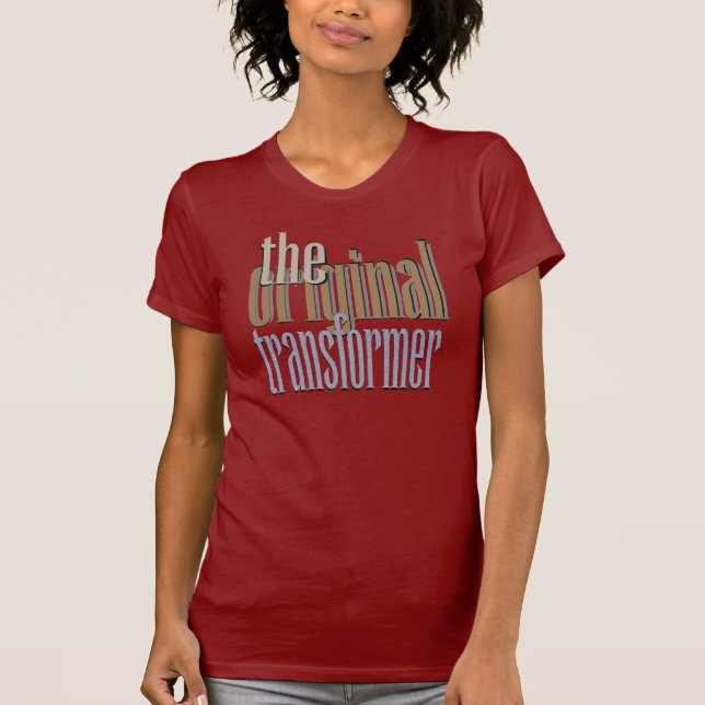 Den original- transformatorT-tröja T-shirt (Framsida)
