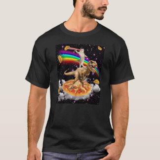 Den ORIGINELLA Galay Laser Öga Katt på Dinosaurie  T Shirt
