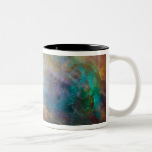 Den Orion nebulaen 3 Två-Tonad Mugg