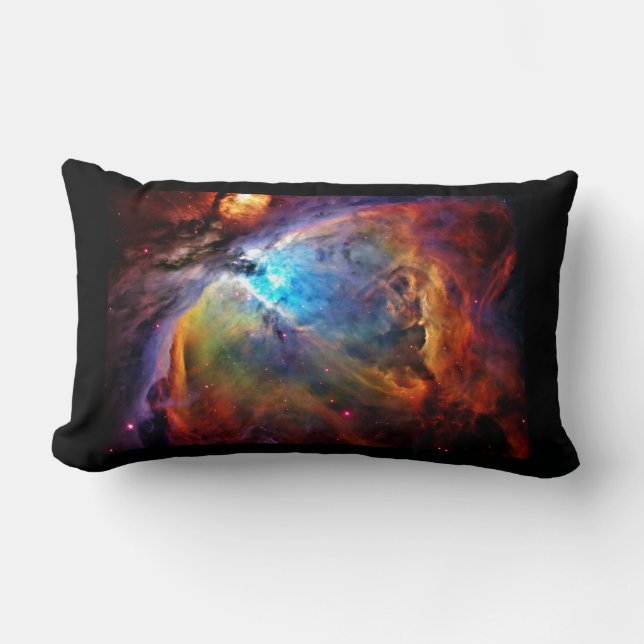 Den Orion nebulaen Lumbarkudde (Framsida)