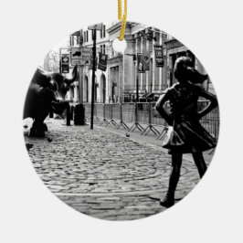 Den ornament som är rädd för flickan