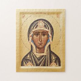 Den ortodoxa ikonen Theotokos (Virgin Mary) Pussel