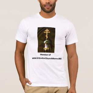 Den ortodoxa kristna kyrkan Tre pub Kor T Shirt