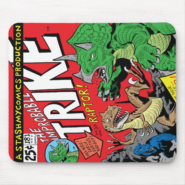 Den osannolika Triken av Jim Lawson Mousepad Musmatta (Framsidan)