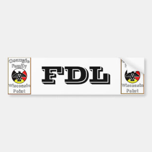 Den Osaugie FDL-bildekalet - måste redigera för Bildekal