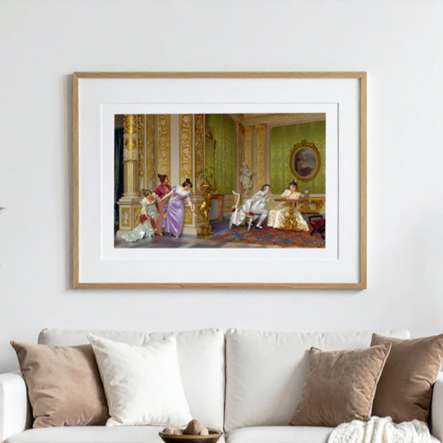Den osedda publiken av Vittorio Reggianini Poster (Skapare uppladdad)