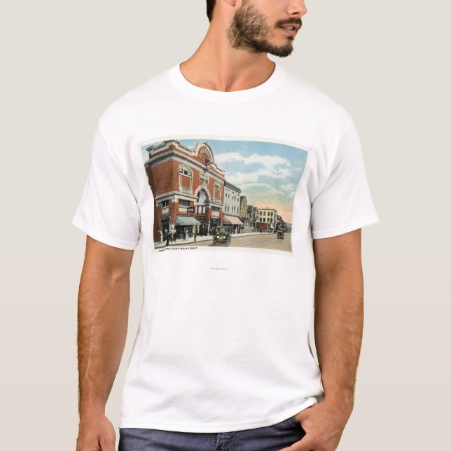 Den östliga huvudsakliga gatan beskådar av t-shirt (Framsida)