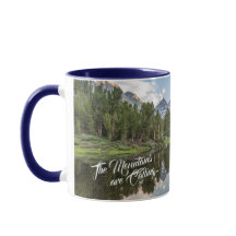 Den östliga Sierran berg kallar - blått