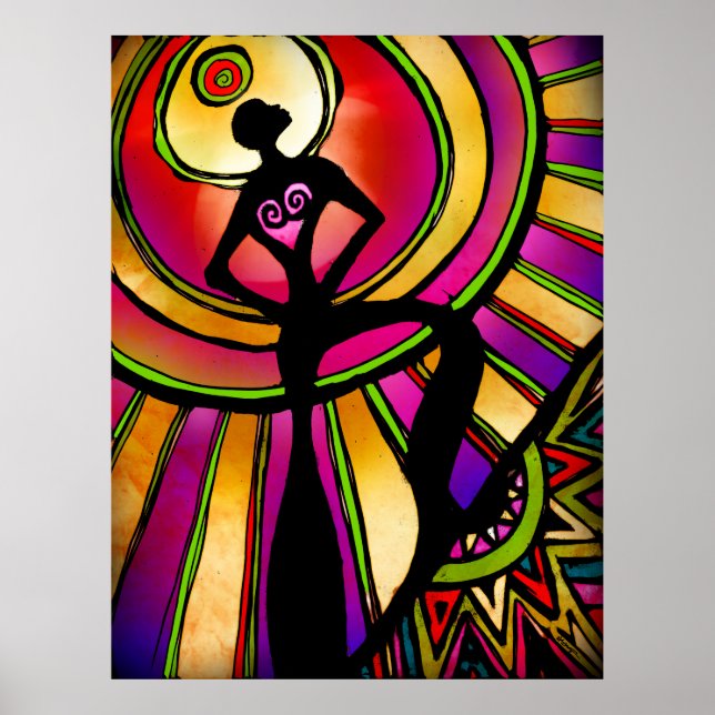 Den ostrukturerbara solen Poster (Framsidan)