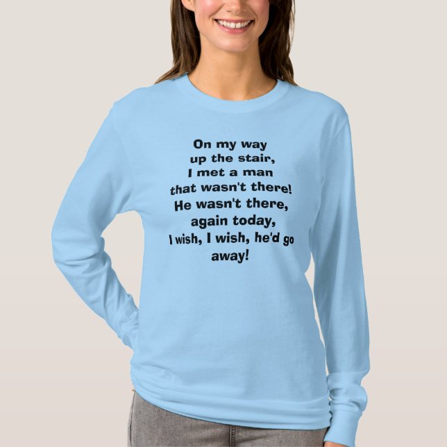 DEN OSYNLIGA MANNEN T-SHIRT (Framsida)