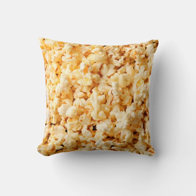 Den otäcka popcorn i sin helhet. Livsmedel  Kudde (Framsida)