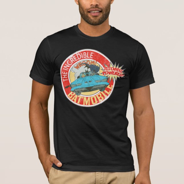 Den otroliga Batmobile-ikonen T-shirt (Framsida)