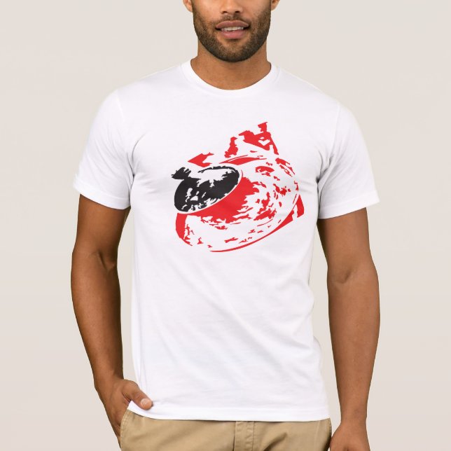 Den ovanliga virveln t shirt (Framsida)
