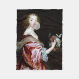 Den oväntade ankomsten av fjärilar fleecefilt