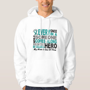 Den Ovarian cancerhjälten kommer den Along MAMMAN Sweatshirt