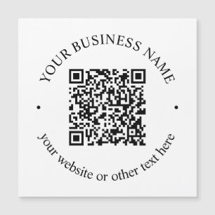 Den överförda QR-koden plus redigerbar cirkulär te