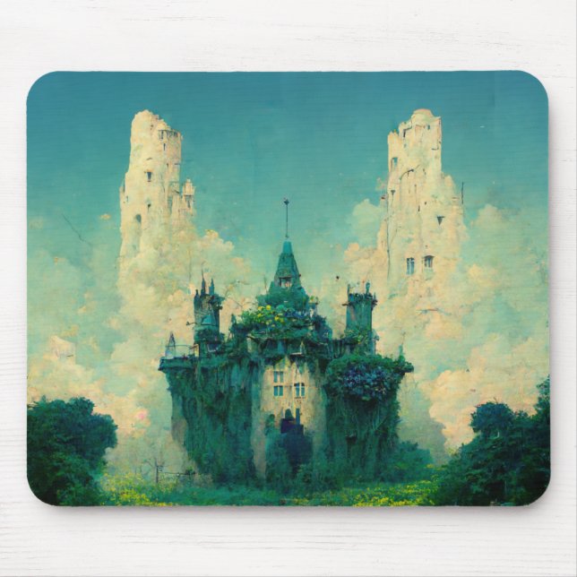 Den övergivna Chateau Fantasy Sci-Fi Musmatta (Framsidan)